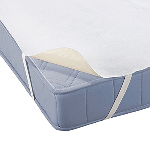 Beautissu® Matratzen-Schoner BEAUTECT 120x200cm, 4 Eckgummis, wasserdichte Matratzen-Auflage „Made in Germany“ - 2