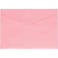 Chemise Plastique Grafoplas Ecoplás - Format Quart (17,5x24,5 Cm) - Fermeture à Clic - Couleur Lavande Translucide