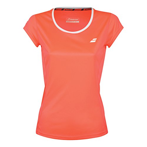 Babolat T-Shirt Fille Core Flag Club Tee Rose PE 2018