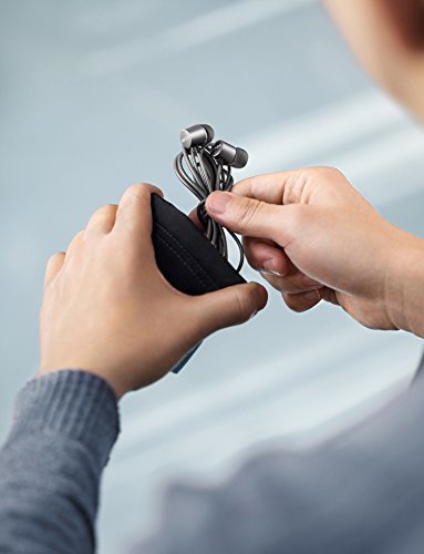 KopfhÃ¶rer Anker SoundBuds Verve in-Ear KopfhÃ¶rer Kabelgebunden mit stark Bass/ /physikalischer GerÃ¤uschreduzierung/3,5mm Klinkenbuchse fÃ¼r iPhone/ iPad/ Sumsung Smartphones, Tablets, PC und weitere (Grau)