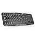Produktbild Bluetooth Tastatur mit Touchpad, Jelly Comb Ultra-Slim Bluetooth 3.0 Touchpad Tastatur (deutsches Tastaturlayout, QWERTZ) mit Tablet / Handy Halterung für PC Notizbuch Smart TV Android TV-Box DVB(Schwarz)