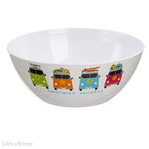 Preisvergleich Produktbild Flamefield Camper Smiles Salad Bowls VW Campervan Inspired