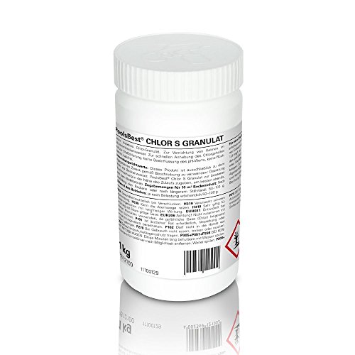 1 Kg – PoolsBest Chlorgranulat S schnelllöslich 56% Aktivchlor, organisch - 4