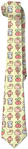 GENTLE Luk Chop Fruit Dessert Necktie Skinny Ties Business Tie For Wedding Ceremony