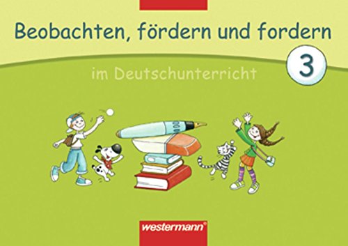 Preisvergleich Produktbild Beobachten, fördern und fordern im Deutschunterricht. Kartei Niveau B. Aufgabenseiten, Handreichung und Lernstandserhebungen (Lernmaterialien)