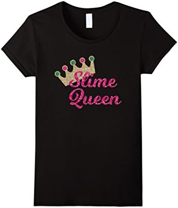 Women's Slime Queen Shirt Medium Black