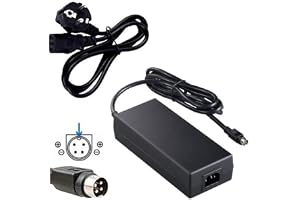 Toppladdare * Nätadapter, utgångsutgång, DC 12 V, 10 A, 120 W, CE-certifiering, kontakt: 4 stift ersätter strömförsörjning 12