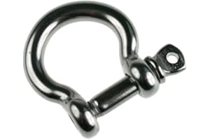 grillete rundschäkel forjado Acero Inoxidable 40 x 20 mm Arbo-Inox