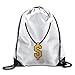Produktbild Hats New Necklace Dollar 2c Funny Gym Drawstring Bags Travel Backpack Tote School Rucksack