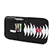 Produktbild Amaoma Auto Sonnenblende Organizer Auto Mehrzweck Sonnenblende Aufbewahrungstasche Auto CD/DVD-Halter Sonnenblende Sonnenschutz Hülle Wallet Clips für CD-Halter,Brillenfassungen,Parkscheine (Schwarz)