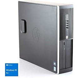 Hp Elite 8300 - Ordenador de sobremesa (Intel Core i5-3470, 8GB de RAM, Disco HDD de 500GB, Lector DVD, Windows 10 PRO ES 64) - Negro (Reacondicionado)