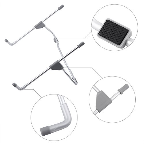 Mini Faltende Laptopständer, Multi Bewegliche iPad Halter Verstellbar Tablette Halterung aus Aluminum für iPad 2 3 Mini 8-10″ PC Tablette - 8