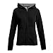 Produktbild Promodoro - Women's Hooded Fleece Jacket S,Black/Light Grey