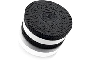 BETTECSO Grinder Crusher per Erbe e Spezie Biscotto Cookie Spices Herb Bio Grinder a Forma di Biscotto O reo Biodegradabile