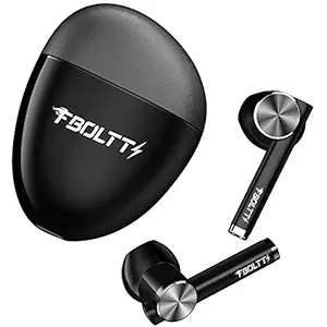 Fire-Boltt Buds 1300 True Wireless Earbuds, Sleek Design, Full Smart Touch Control Bluetooth Earphones Water Resistant, BT5.0