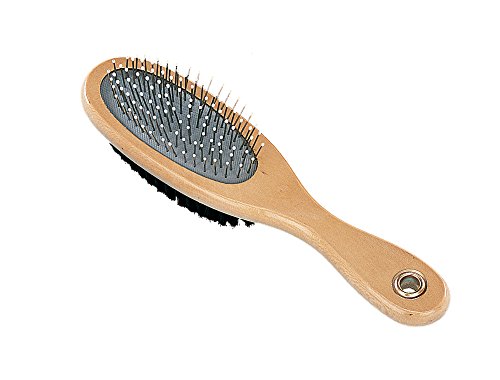 Nobby Double Nature Line Dog Brush, Medium