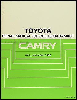 Preisvergleich Produktbild Toyota Camry, 1983-1986 shop manual