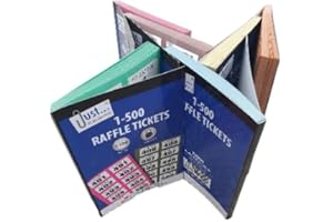 CARESTARZ 1 à 500 livres de tickets de tombola – 4 livres de tickets de vestiaire – tirage au sort Lucky Draw Tombola, tirage au sort et événements caritatifs.