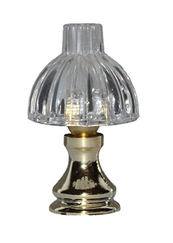 Preisvergleich Produktbild Kahlert Licht 12449 - Tischlampe mit Kristallschirm 12V