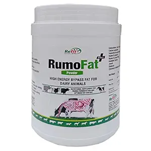 REFIT ANIMAL CARE Rumen Bypass Fat for Cow, Cattle, Buffalo & Farm Animals, 1 Kg, RumoFat+, 1 Piece