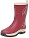 Produktbild Warm gefütterte Damen Regenstiefel Gr. 39 Gummistiefel Farbe Red Berry - verfärbt