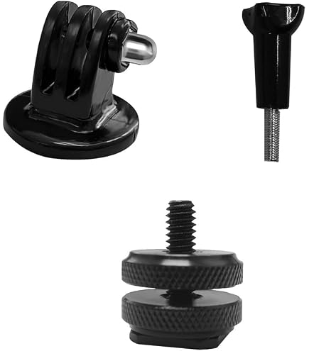 1/4 Filettatura Azione Fotocamera Treppiede Adattatore,2pz per Modello 4-11 726215042108