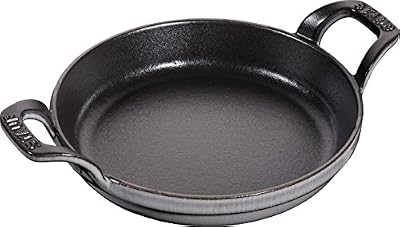 Staub 1301618 Plat Rond Empilable -Fonte Gris Graphite 16 cm