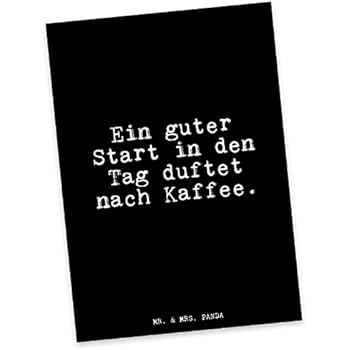 Mr Mrs Panda Postkarte Mit Spruch Ein Guter Start In