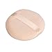 Foxpic Round Sponge Powder Puff Soft Makeup Cosmetic Facial Face Foundation Tool with Satin Ribbon for Ladies Skin Color