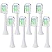 Produktbild SONICARE Ersatz Bürstenköpfe für alle Phillips Sonicare elektrische Sonic Zahnbürste zum Aufstecken Griffe, DiamondClean, Gummi Gesundes HealthyWhite, FlexCare, EasyClean, Plaque Kontrolle, 8er Pack