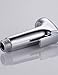 Hus New-Arrival Contemporary Chrome Toilet Hand Held Bidet Shattaf Cloth Diaper Sprayer with Hose and Bracket Holder