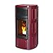 Produktbild Pelletofen MCZ Suite Comfort Air 12 Maestro/Maestro up!(12 kw) Bordeaux Hinten