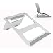 Produktbild LANKER Aluminium Laptop-Ständer, Tragbar, Faltbar MacBook Ständer Laptop Riser für Alle Laptops bis 35,6 cm – at04 a