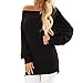 Produktbild Damen Hemd Pullover Langarm Shirts Tunika Frauen Plus Größe V-Ausschnitt Taste Langarm Brief Bluse Tops Shirt S~5XL