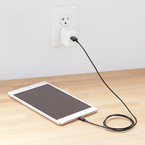 AmazonBasics Ladekabel Lightning auf USB, 0,9m, zertifiziert von Apple, Schwarz - 6