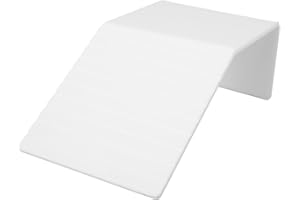 Tnfeeon Plataforma para Tomar el Sol de Tortuga Simulación Rampa de Tortuga Acrílica Descanso de Tortuga Muelle de Descanso Decoración Flotante Rampa de Tortuga Muelle de Escalera de (L)