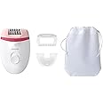 Philips Satinelle Essential Corded compact epilator BRE255/00, 2 Years Warranty