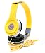 Signature Brand High Quality VM-46 Stereo BassSolo Headphonesfor Iphone,Samsung,Redmi and all other smartphones (Yellow Colour) RS.279.00
