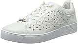 Flexible Laufsohle Bugatti Damen J7605PR6N Sneakers, Weiss/Gold 235, 39 EU