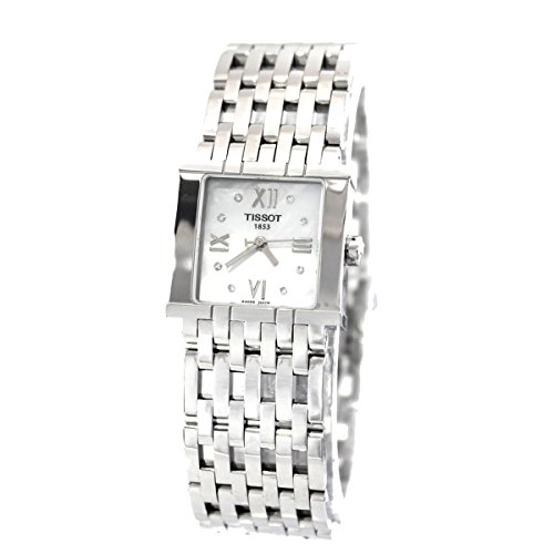 Tissot Watches Tissot T-Trend Six T Mother of Pearl with Diamond Markers Women's Watch