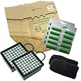 DL SERVICE KIT RISPARMIO FOLLETTO VK 130-131 12 SACCHETTI 12 PROFUMINI 2 CARBONI 2 HEPA