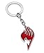 Produktbild Fairy Tail Anime Red Guild Symbol Schlüsselanhänger