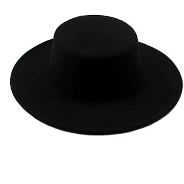 CHENNUO Jazz Fedora Hut - Klassischer Karo-Hut Für Herren Mit Verstellband