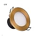 Produktbild Magosca 4 Watt 6 Watt Runde Ultra Slim LED Deckeneinbau Downlight Lampen Europäischen Luxus Gold Aluminium Anti Blenden Energiesparende Hauptbeleuchtung Deckenstrahler Dekoration Schlafzimmer Panel Li