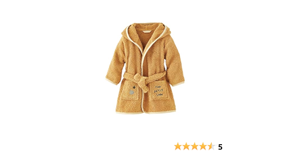 Vertbaudet Peignoir Bebe Lion Oeko Tex Camel 36m 94cm Amazon Fr Vetements
