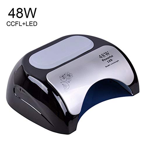 Biutee Professionnel 48W LED CCFL Lampe UV pour Ongles Professional LED Vernis Ongle Sécheur de Lampes de Séchage UV Ongles Nail Art Manucure Capteur Automatique