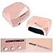 36W LED Light Lamp UV Nail Art Dryer Curing CCFL Gel Gelish Timer Acrylic Polish,Champagne
