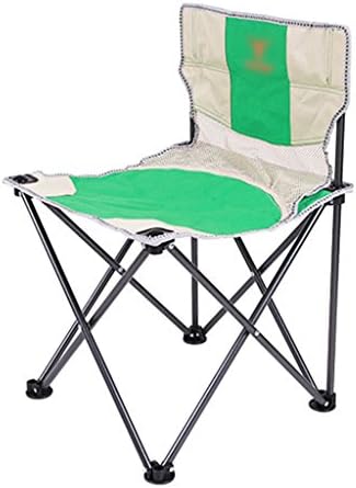 Anna Climbing Chair Outdoor Folding Chairs Portable Beach Lounge Chair Folding Fishing Stool Backrest Writing Chair Outdoor Chair Color Optional ( Color : Green , Size : Pack of 3 )