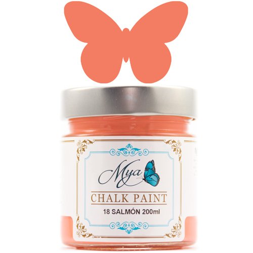 Preisvergleich Produktbild Chalk Paint Mya 18 Lachs 200ml. Lachs