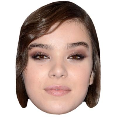 Preisvergleich Produktbild Hailee Steinfeld Maske aus Pappe